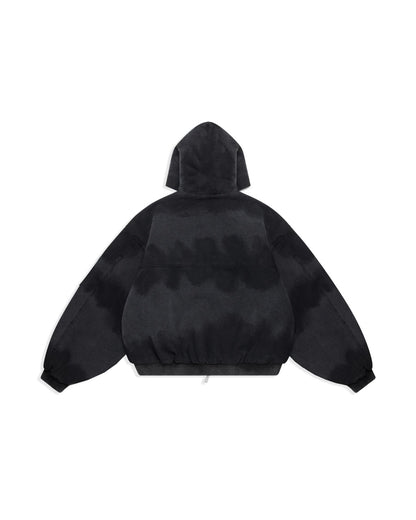 Canvas Clasp Bomber Jacket